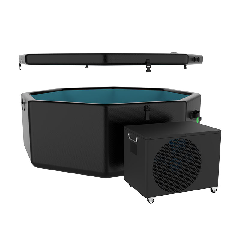 Octagon Ice Pod PVC надут преносим за открито