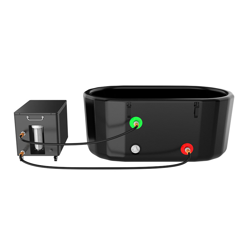 Надуваем студено потъване на басейн, съвместим с воден чилър