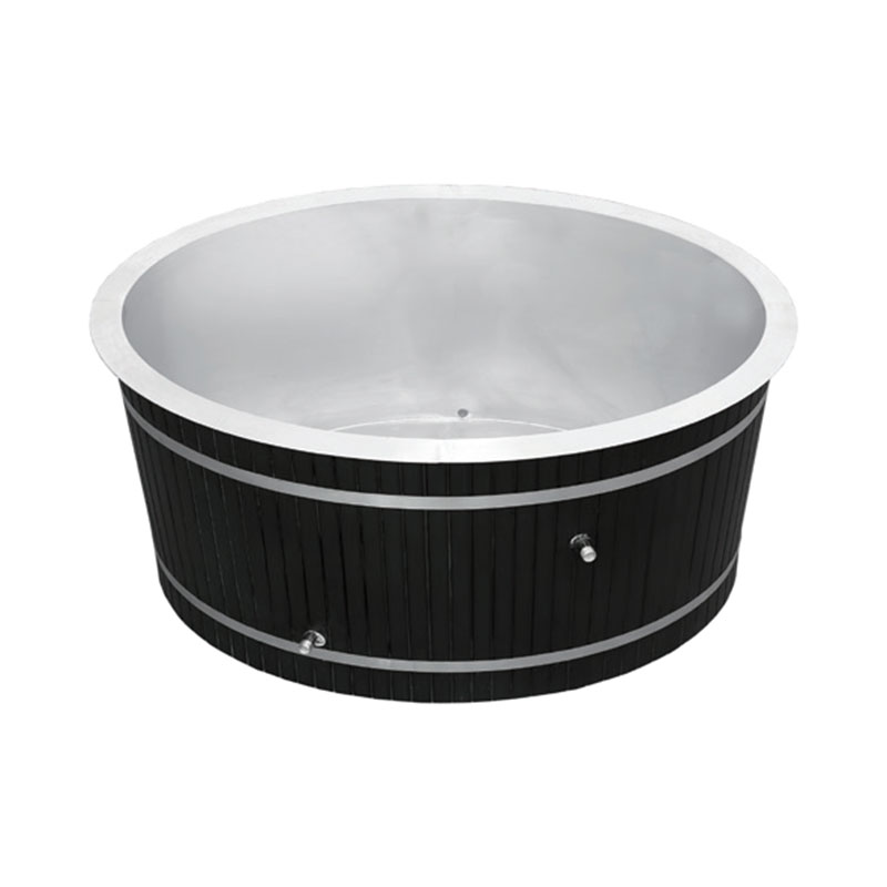 Дървена студена вана за гмуркане