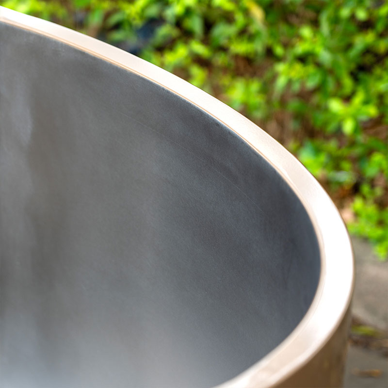 Пълна вана за студено потапяне от неръждаема стомана Champagne Gold 304