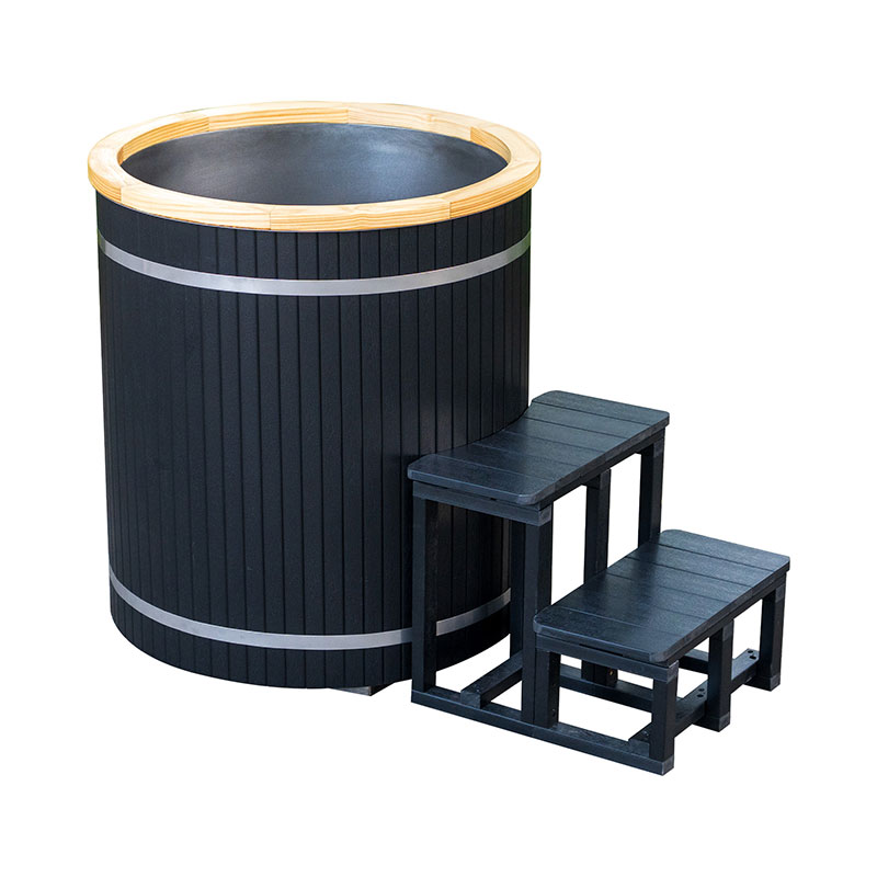 Композитна ледена вана с облицовка от неръждаема стомана 304