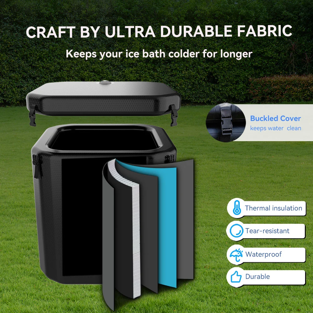 Upgraded Ice Bath Barrel For Adults